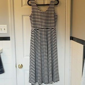 Long Striped Dress